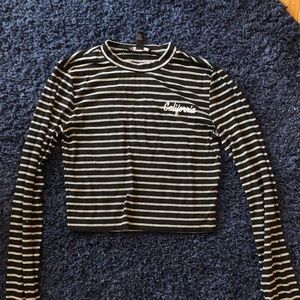 Forever 21 long sleeve striped shirt